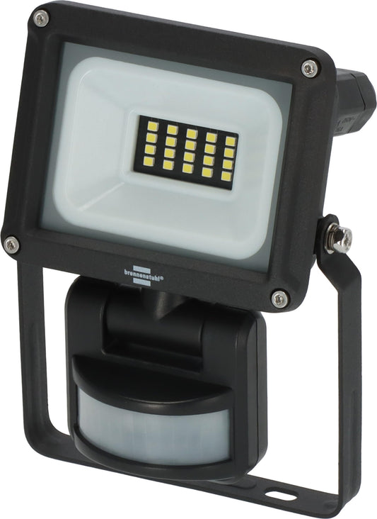 Brennenstuhl LED Strahler JARO 1060 P (LED Wandstrahler für außen IP65, 10W, 1150lm, 6500K, mit Bewegungsmelder und Dämmerungssensor)