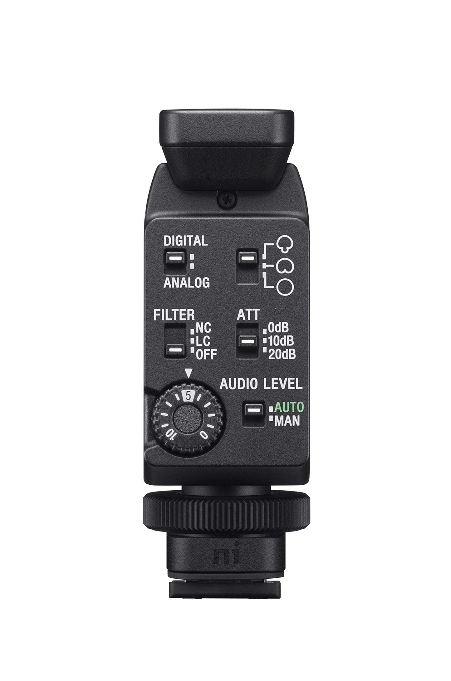 Sony ECM-B1M, Kompaktes Shotgun Mikrofon, Super-Richtcharakteristik, Leicht & Tragbar, Ideal für Kameras, Vlogs, Interviews, Content Kreation