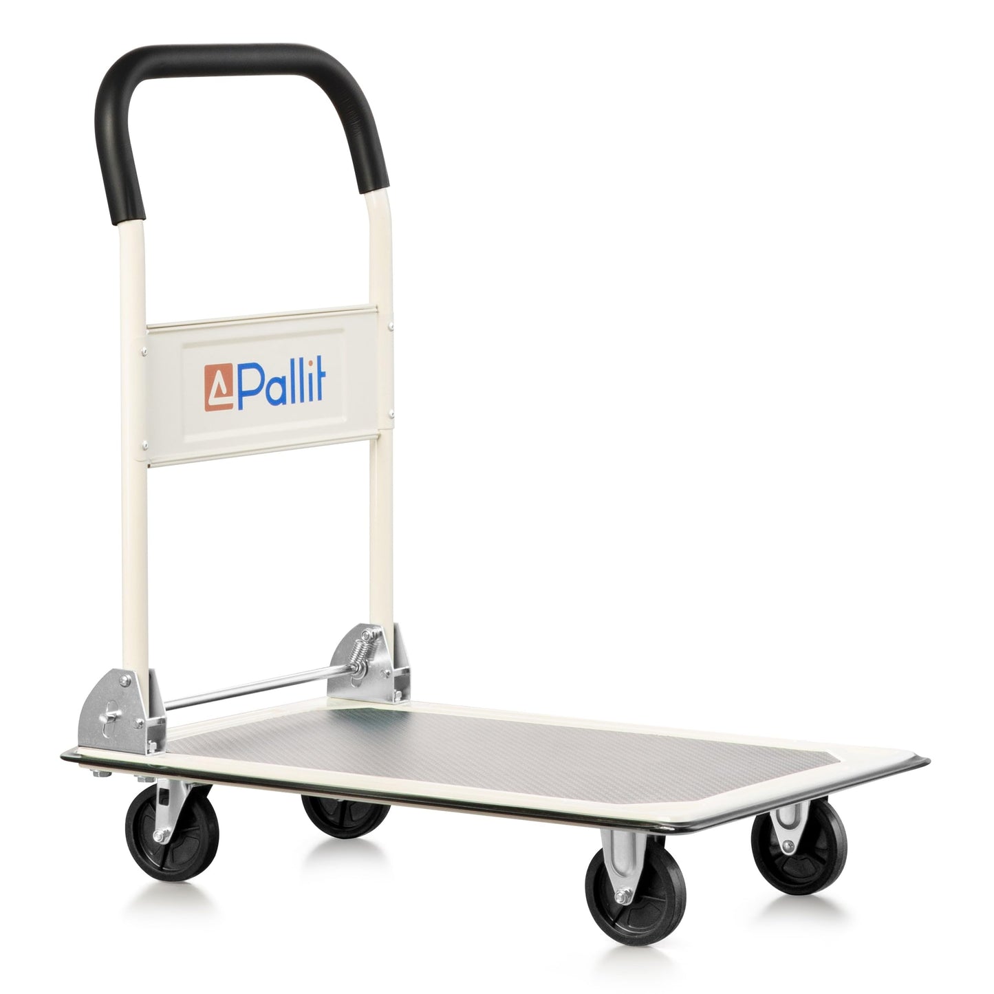 Pallit CARRY Transportwagen klappbar 150kg Rollwagen mit Anti-Rutsch-Beschichtung Lenkbarer Plattformwagen Transporthilfe Handwagen