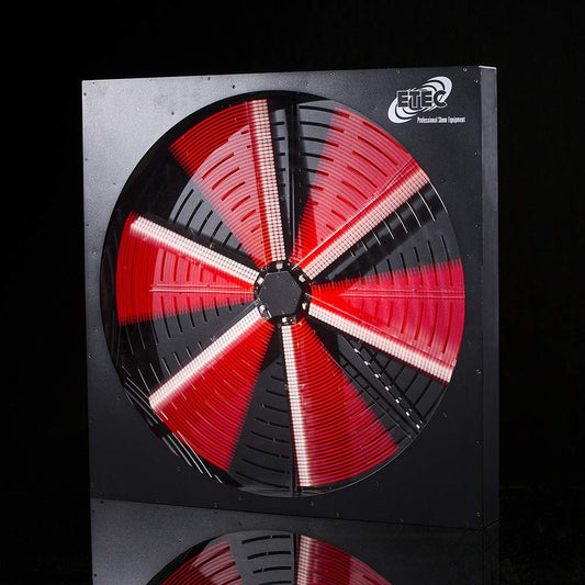 ETEC Professional LED Fan 7070 RGB DMX Ventilatoreffekt Rotation Veranstaltung Event Bühne Festival DJ Party Disco Lichteffekt