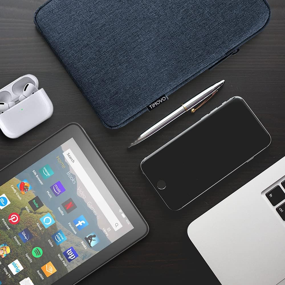 TiMOVO 8-9 Zoll Tablet-Tasche Hülle für All-New iPad mini 7 (A17 Pro, 2024), iPad mini 6 (8.3-Zoll, 2021), iPad mini 5/4/3/2/1, Tragbare Schutztasche mit Taschen für iPad mini