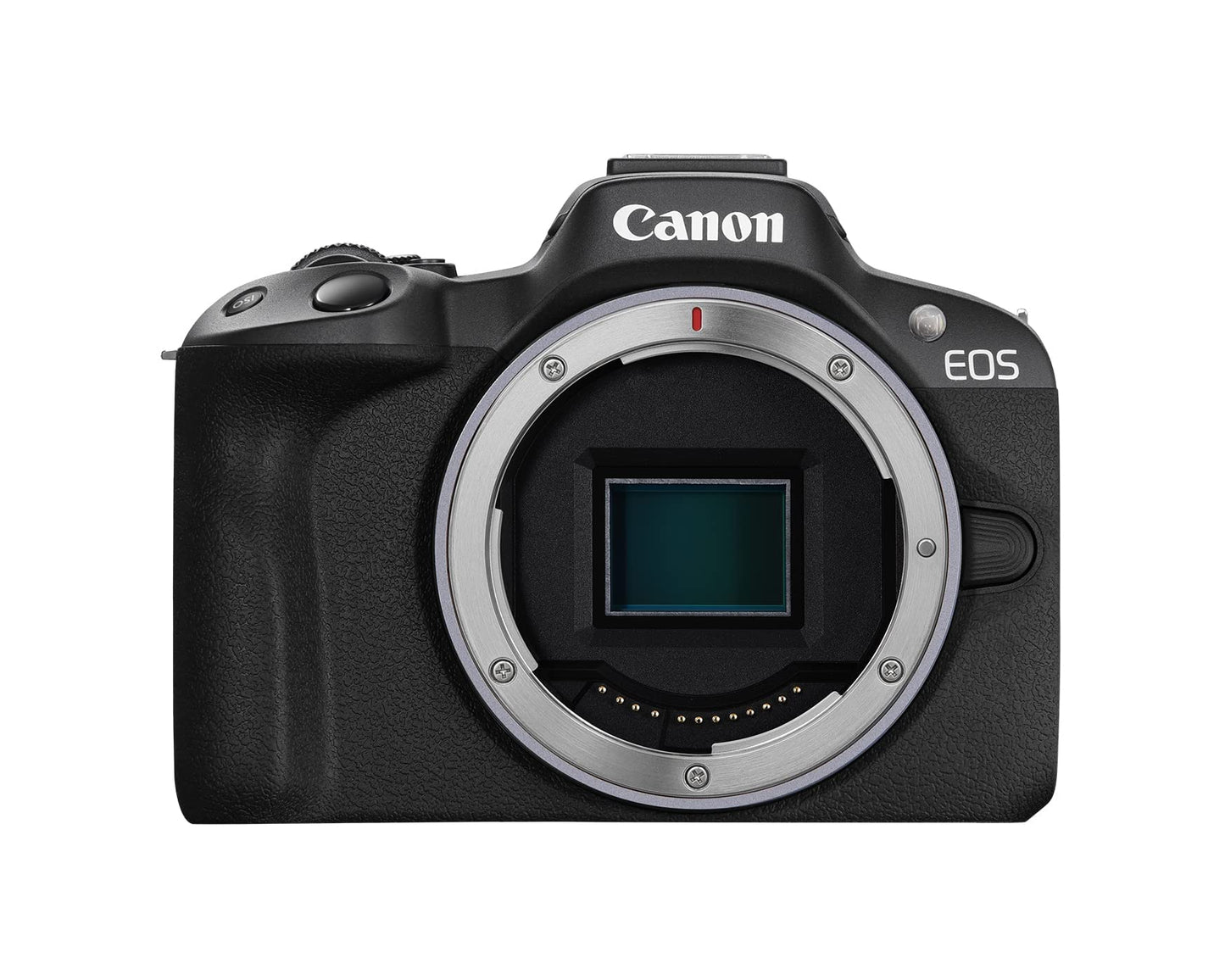 Canon EOS R50 Systemkamera - Spiegellose Kamera (Digitalkamera mit Autofokus + Motiverkennung für Personen Augen Tiere Fahrzeuge, 4K Video, 15 Bilder pro Sekunde, WiFi, schwenkbares Touch-Display)