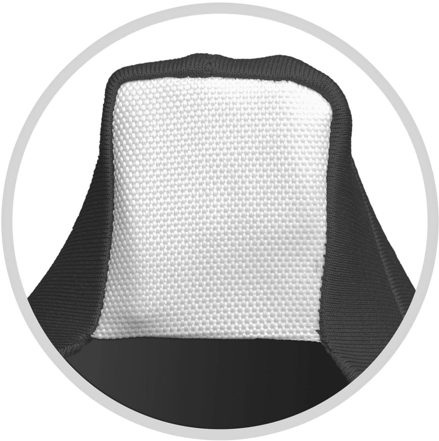EXKLUSIV HEIMTEXTIL Stehtischhusse Stretch für Bistrotisch mit 4 Fußlaschen elastisch Ø 60-65x110-120 cm Anthrazit