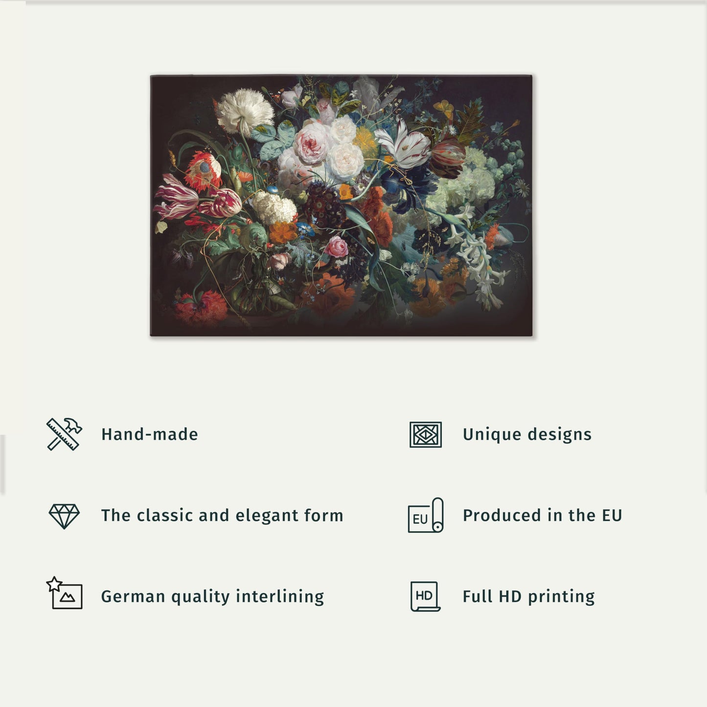 murando - Wandbilder Summer Vibes 60x40 cm 1 tlg Wand Deko Leinwand Bilder Groß Wanddeko Wohnzimmer Schlafzimmer Kunstdrucke Feiertage Sommerlandschaft Sommer Cadillac Eldorado c-H-10030-b-a