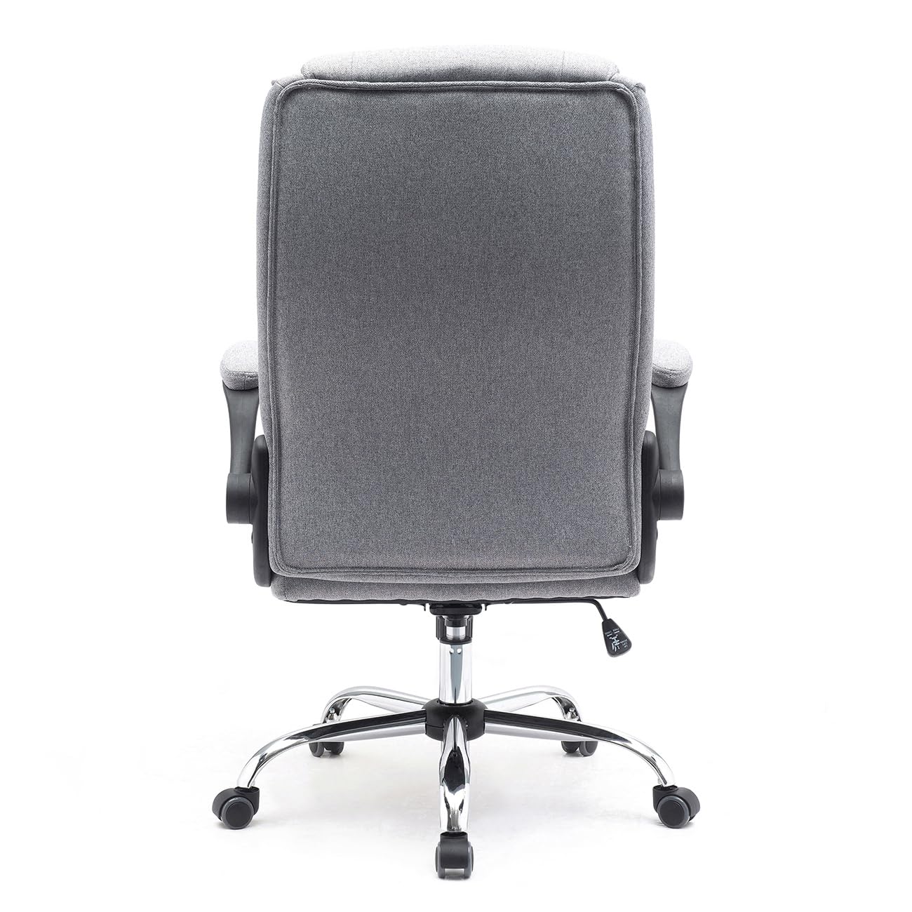 Superkancl ergonomischer Bürostuhl Comfortable mit klappbaren Armlehnen, Grau