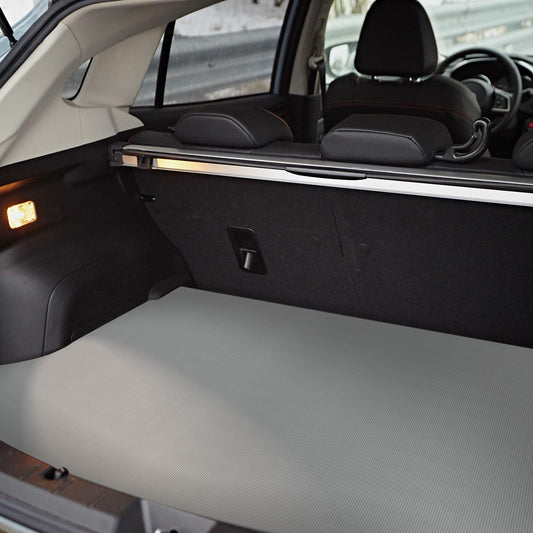 ANRO Gummimatte Meterware Gummiläufer 3mm Feinriefenmatte Rillenmatte Bodenbelag Werkstattboden als Antirutschmatte, Werkbank Auflage u. Bodenmatte 100 x 100cm Feinriefen TPE Grau