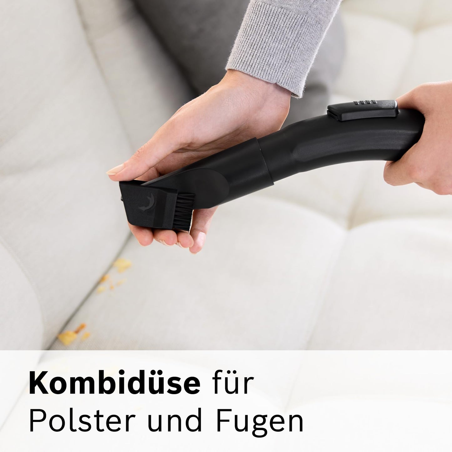 Bosch Staubsauger beutellos Clean´n Serie 2 BGC05A220A, Bodenstaubsauger, Bodendüse für Parkett, Teppich, Fliesen, Hygiene-Filter, langes Kabel, leise, leicht, 700 W, blau