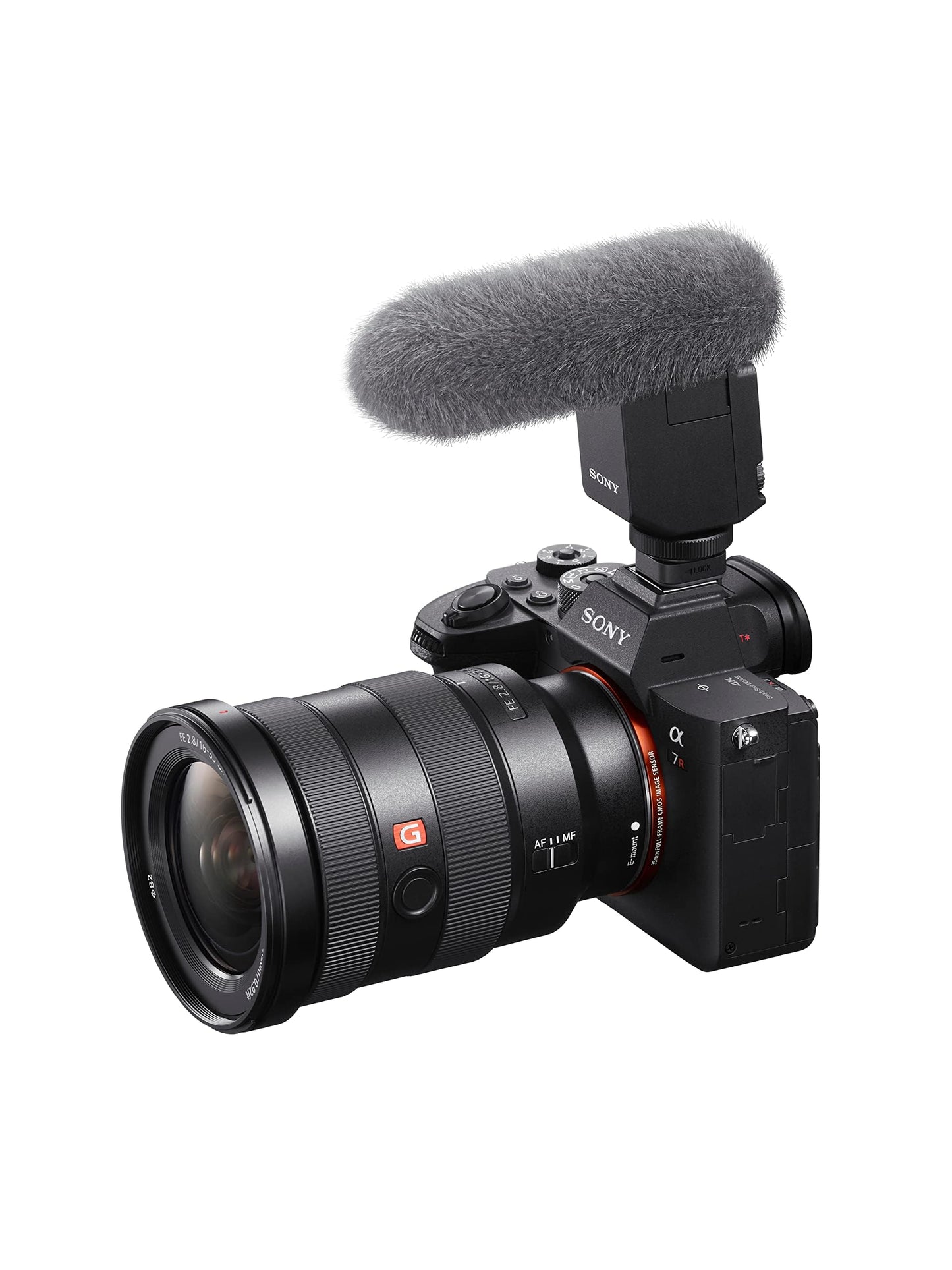 Sony ECM-B1M, Kompaktes Shotgun Mikrofon, Super-Richtcharakteristik, Leicht & Tragbar, Ideal für Kameras, Vlogs, Interviews, Content Kreation
