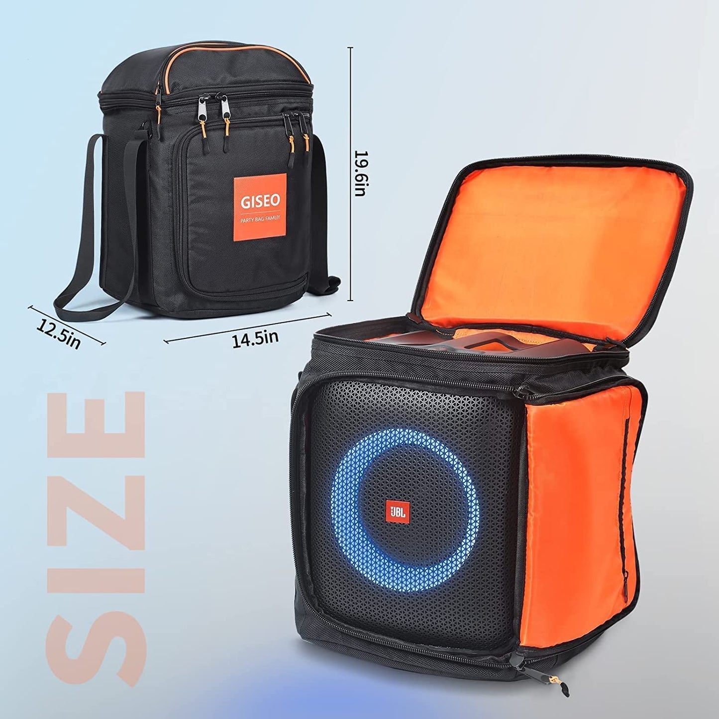 Lautsprechertasche, robuste Tragetasche, kompatibel mit JBL Party Box Serie, tragbar im Lautsprecher, Tragetasche