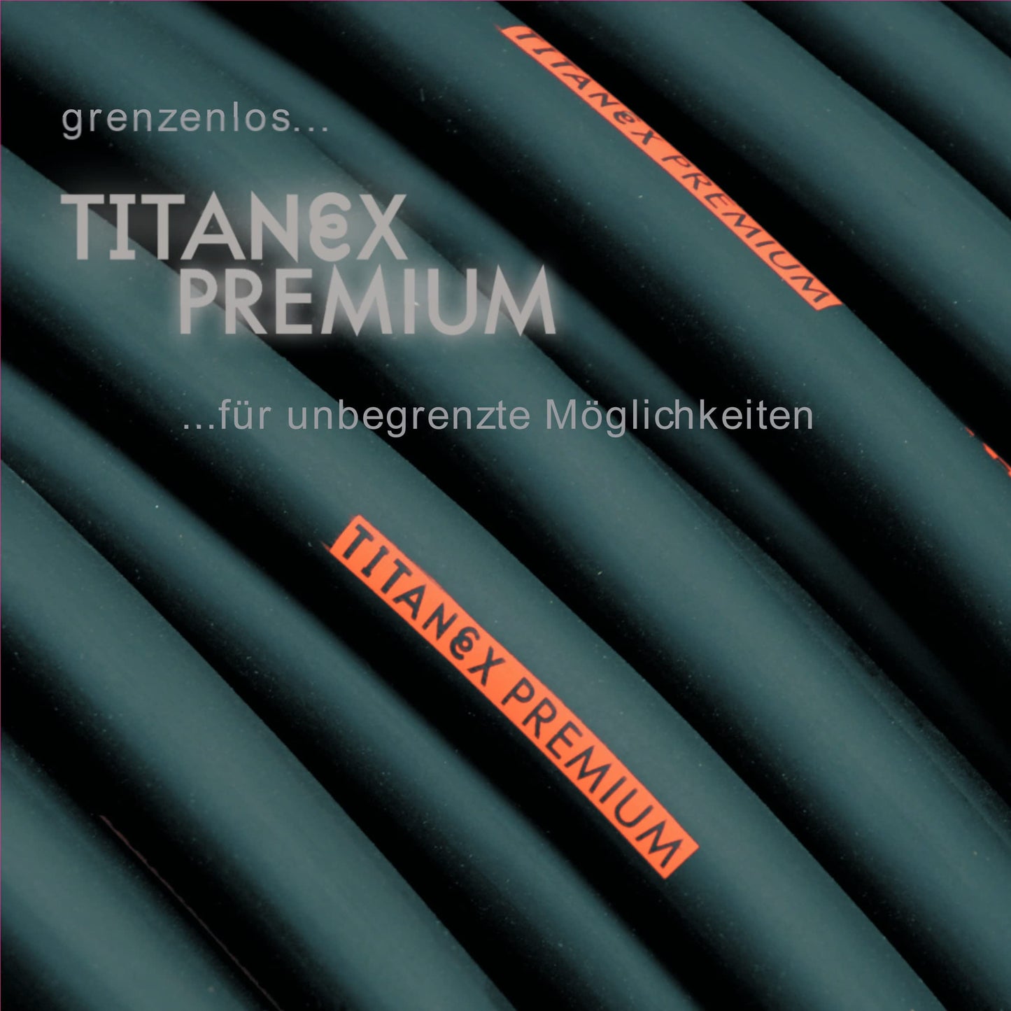 TITANEX PREMIUM H07RN-F 5x2,5mm² (5G2,5) schweres Gummikabel, Industriekabel, Baustellenkabel für den Außenbereich 5-50m inkl. 10 Aderendhülsen (5 Meter)