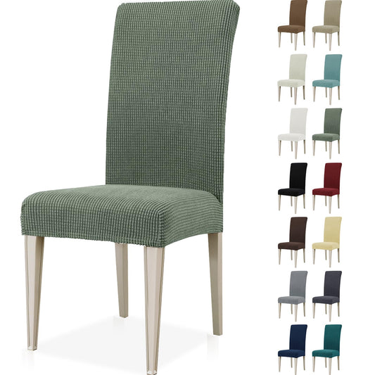 Hellgrüne Stuhlhussen