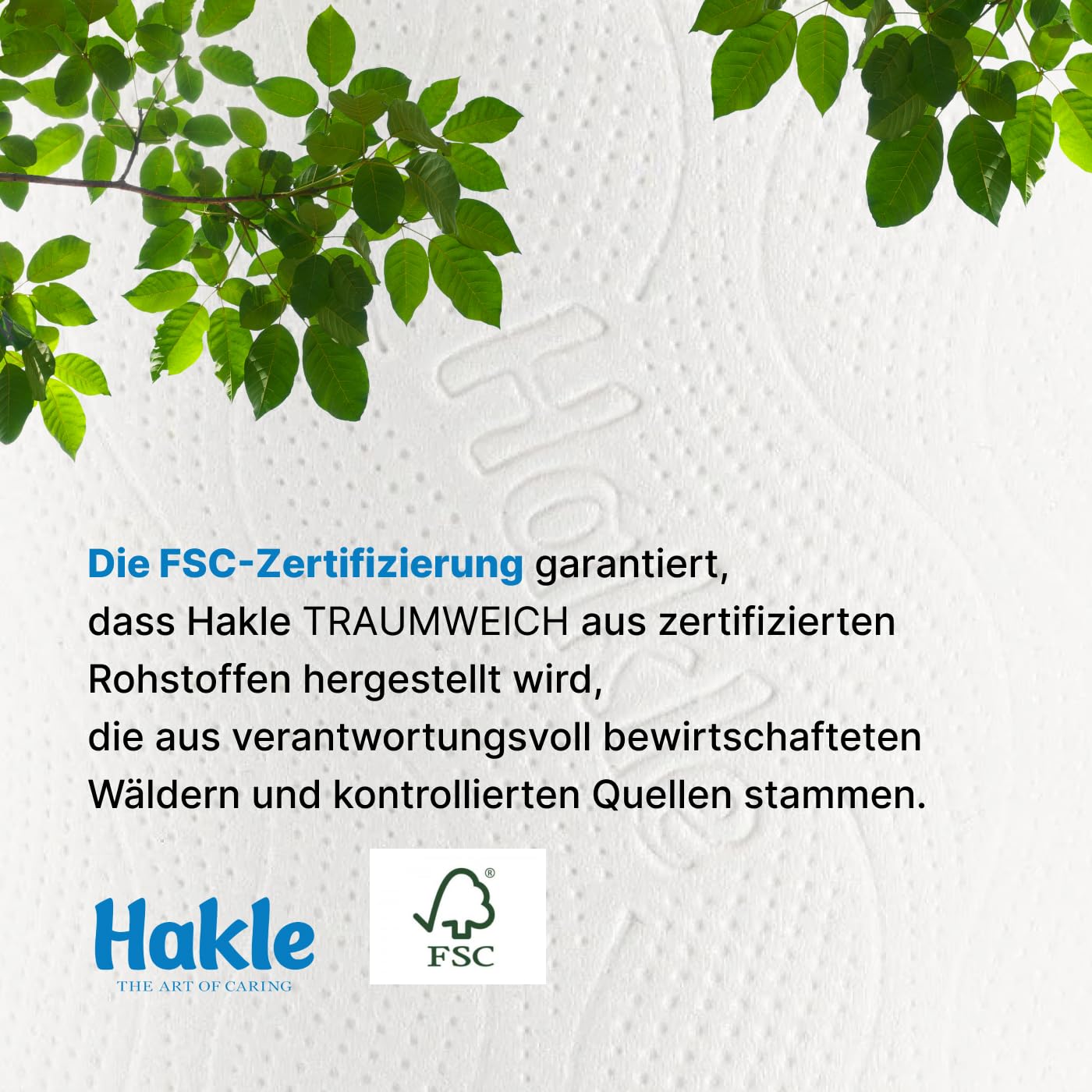 Hakle Traumweich Toilettenpapier – 80 Rollen, Sanfte Reinigung für Wohlbefinden