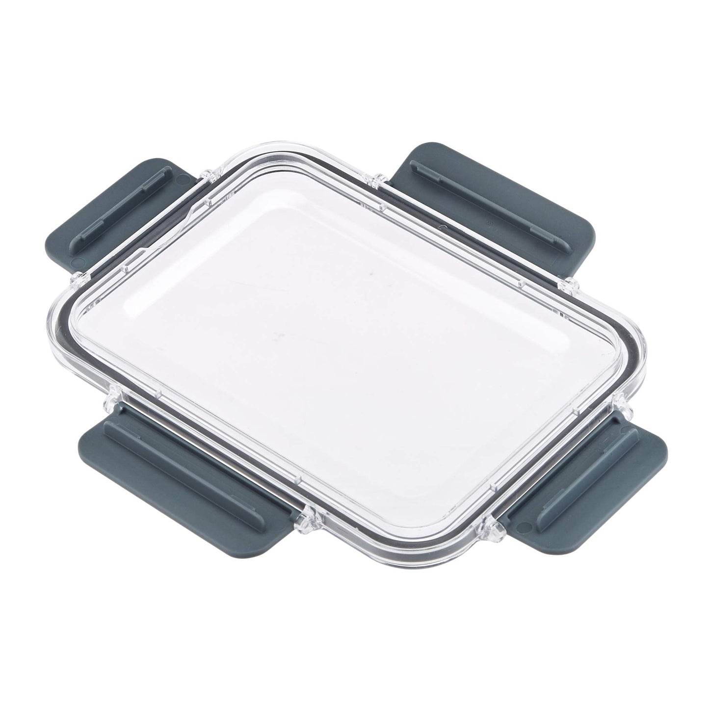 Amazon Basics - Tritan-Frischhaltedose mit Verschluss, 5er-Pack, (5 dosen + 5 deckeln), Klar