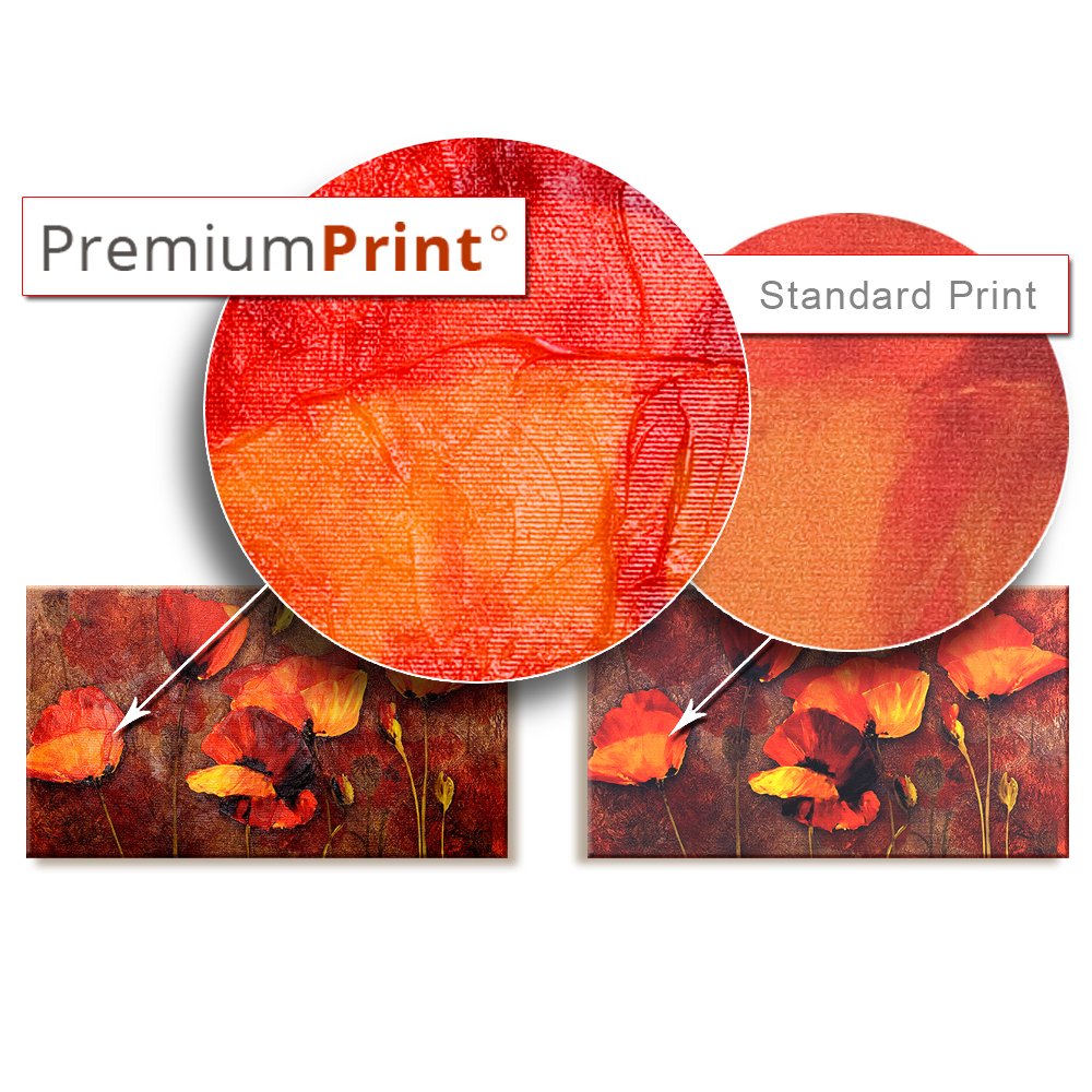 murando HandArt Claude Monet 120x80 cm 1 tlg - Wand Deko Vlies Leinwand Bilder Groß Wanddeko Wohnzimmer Schlafzimmer Kunstdrucke Abstrakt l-G-10002-b-a