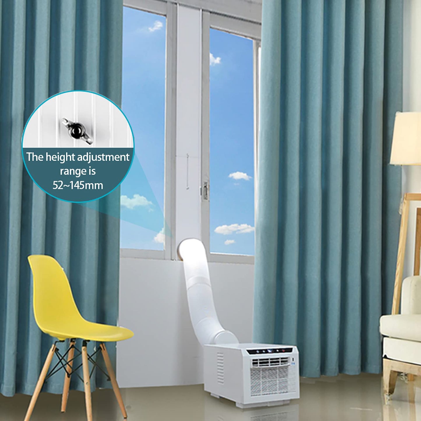 Tragbare mobile Kühlung Klimaanlage Usb Schnellladung Kostenlose Installation Fernbedienung Timing für Home Office Outdoor