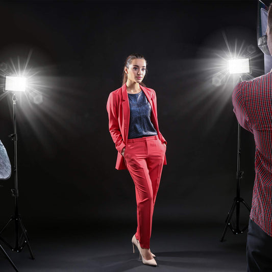 3 Packungen 70 LED Videoleuchte, Obeamiu 5600K USB Studio-Beleuchtungsset für Tisch-Flachwinkelaufnahmen farbenfroh Beleuchtung Produktporträt YouTube-Videofotografie (3 Packungen-D)