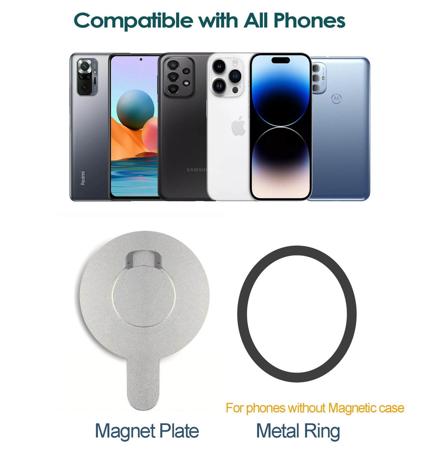 Fotoleey Magnetische Schnellwechselhalterung für Insta360 Flow Pro/Flow