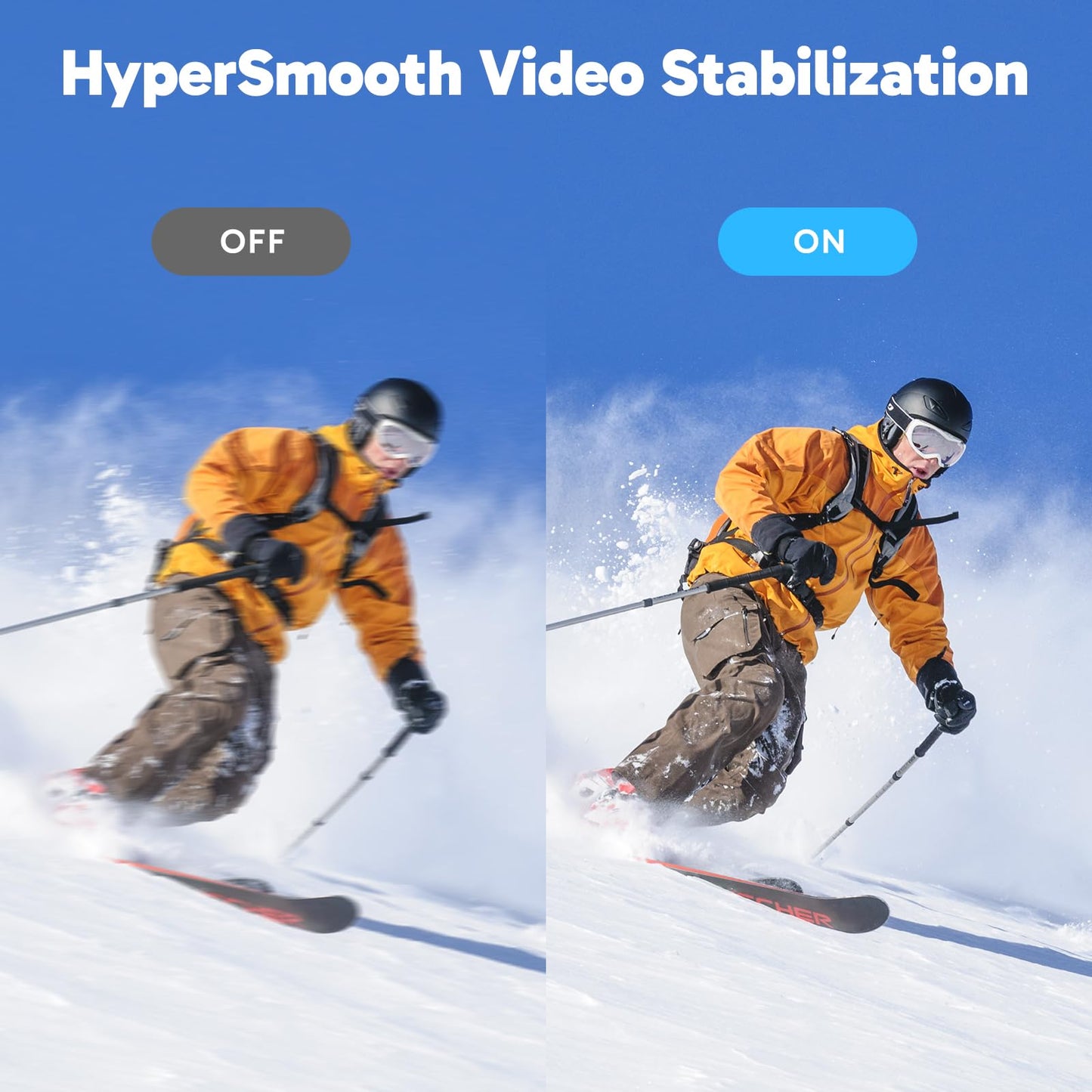 AKASO Action Cam 4K 20MP WiFi 40M Unterwasserkamera Wasserdicht Ultra HD Touchscreen Einstellbar Weitwinkel EIS Actioncam mit 2.4G Fernbedienung und 25 Zubehör Kit