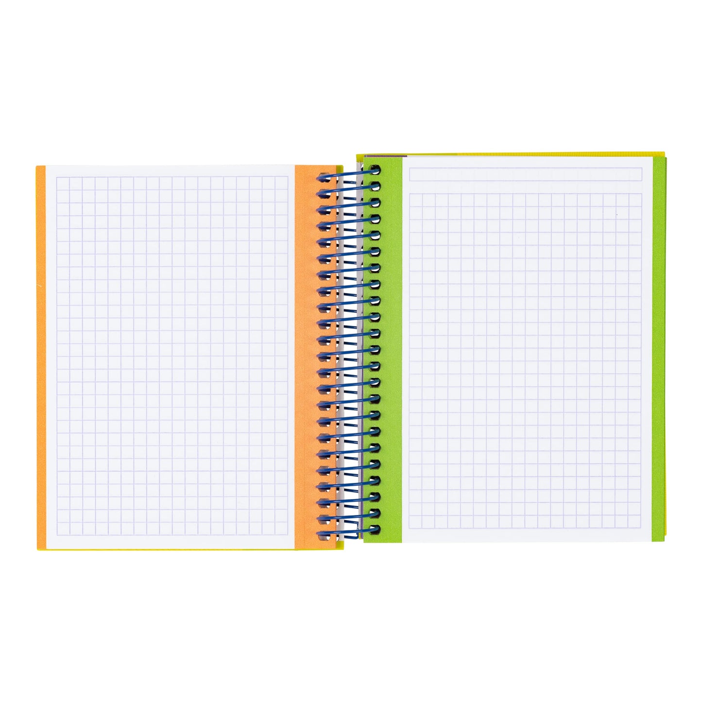 Oxford Notizblock, A6, mit Spirale, 240 Seiten, kariert, sortiert, 5er Pack