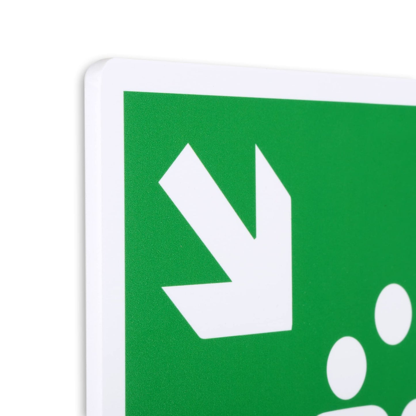 XXL Sammelplatz Schild 30 x 40 cm aus stabiler PVC Hartschaumplatte 5 mm Sammelstelle Sammelpunkt mit UV-Schutz von STROBO