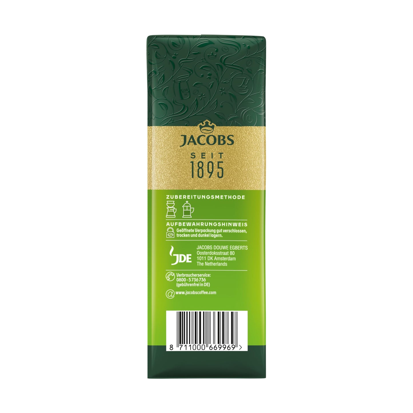Jacobs Filterkaffee Auslese Klassisch, 500 g gemahlener Kaffee