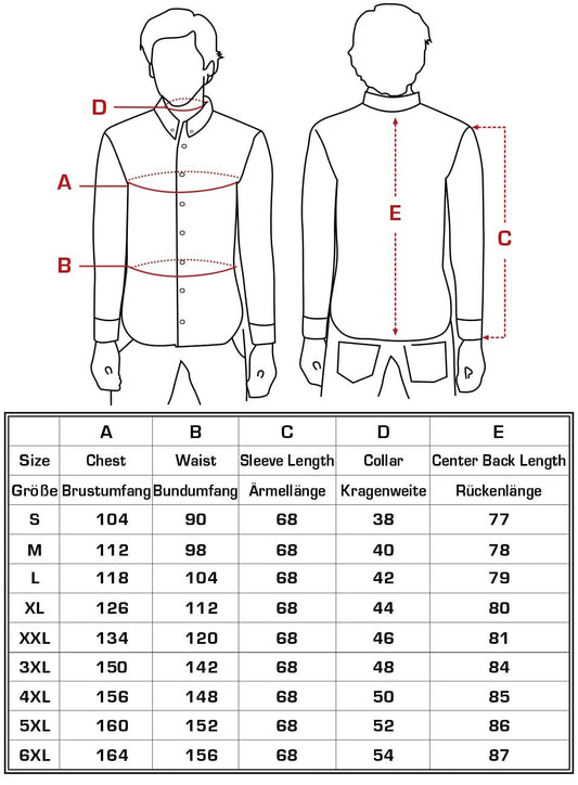 J'S FASHION Herren-Hemd - Slim-Fit - Langarm-Hemd Freizeithemd - Pflegeleicht Bügelleicht - 1-Schwarz L