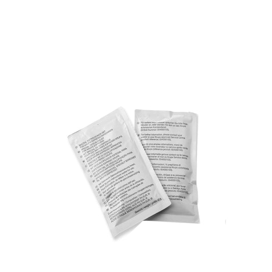 Krups Original Entkalker F054 - Entkalker für Kaffeemaschinen & Kaffeevollautomaten, Universal Kalklöser für optimale Pflege, 2 Entkalkungsbeutel für 2 Anwendungen