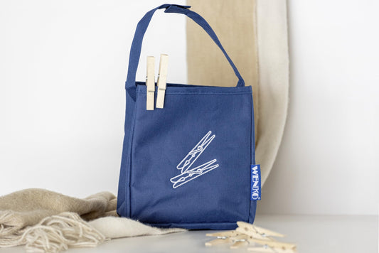 WENKO 50 Wäscheklammern aus FSC® zertifiziertem Holz, umweltfreundliche Holzklammern, Klammern zum Basteln und Dekorieren, je 7 cm, Natur