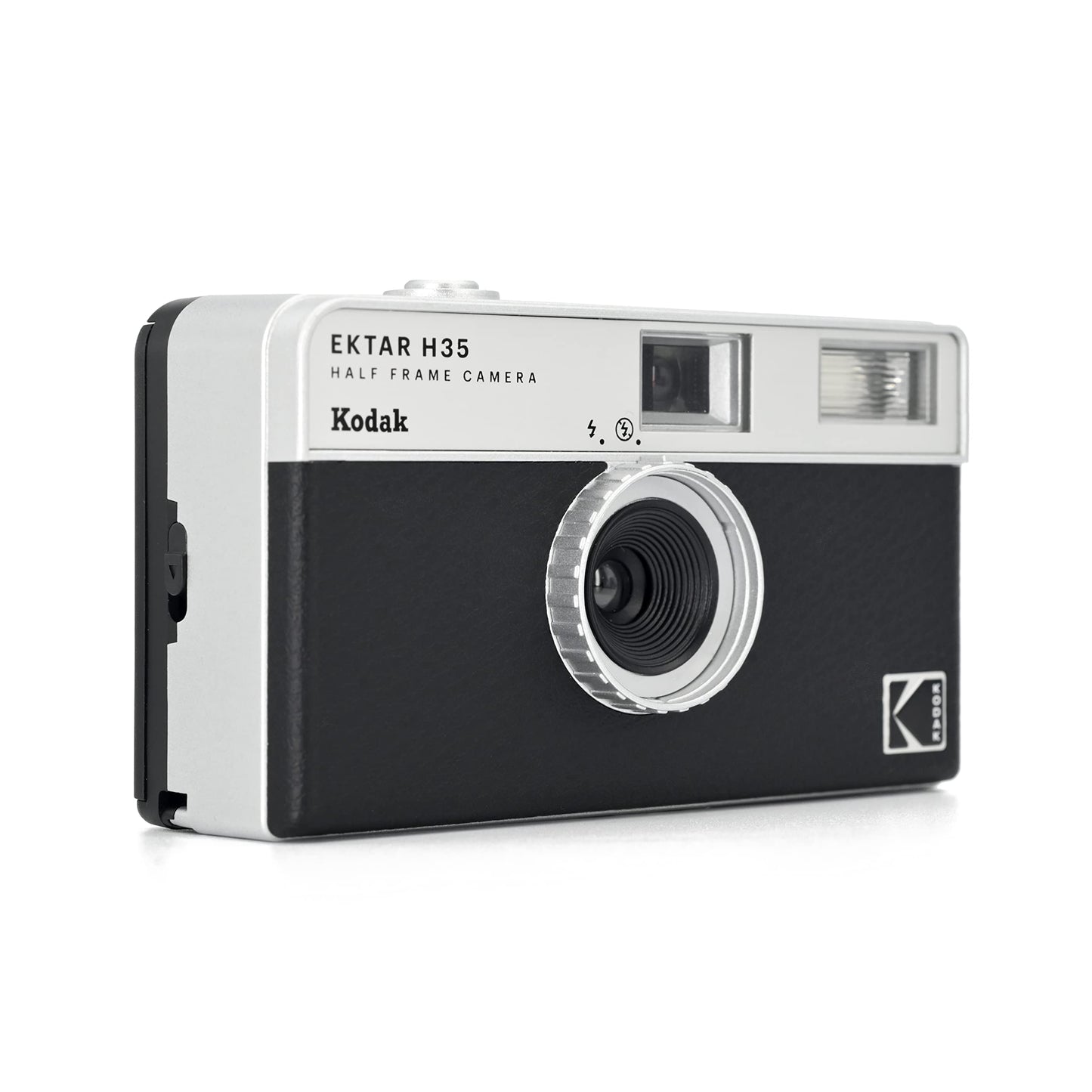 KODAK EKTAR H35 Halbformat-Filmkamera, 35 mm, wiederverwendbar, ohne Fokussierung, leicht, einfach zu bedienen (Schwarz) (Film und AAA-Batterie sind Nicht im Lieferumfang enthalten)