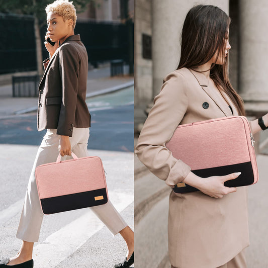 Bagasin Laptop Hülle Tasche, 15 15,6 16 Zoll TSA Laptoptasche Schutzhülle Sleeve Wasserdicht mit 4-lagigem Schutz, Computer Tragetasche für MacBook, HP, Dell, Lenovo, Asus Notebook