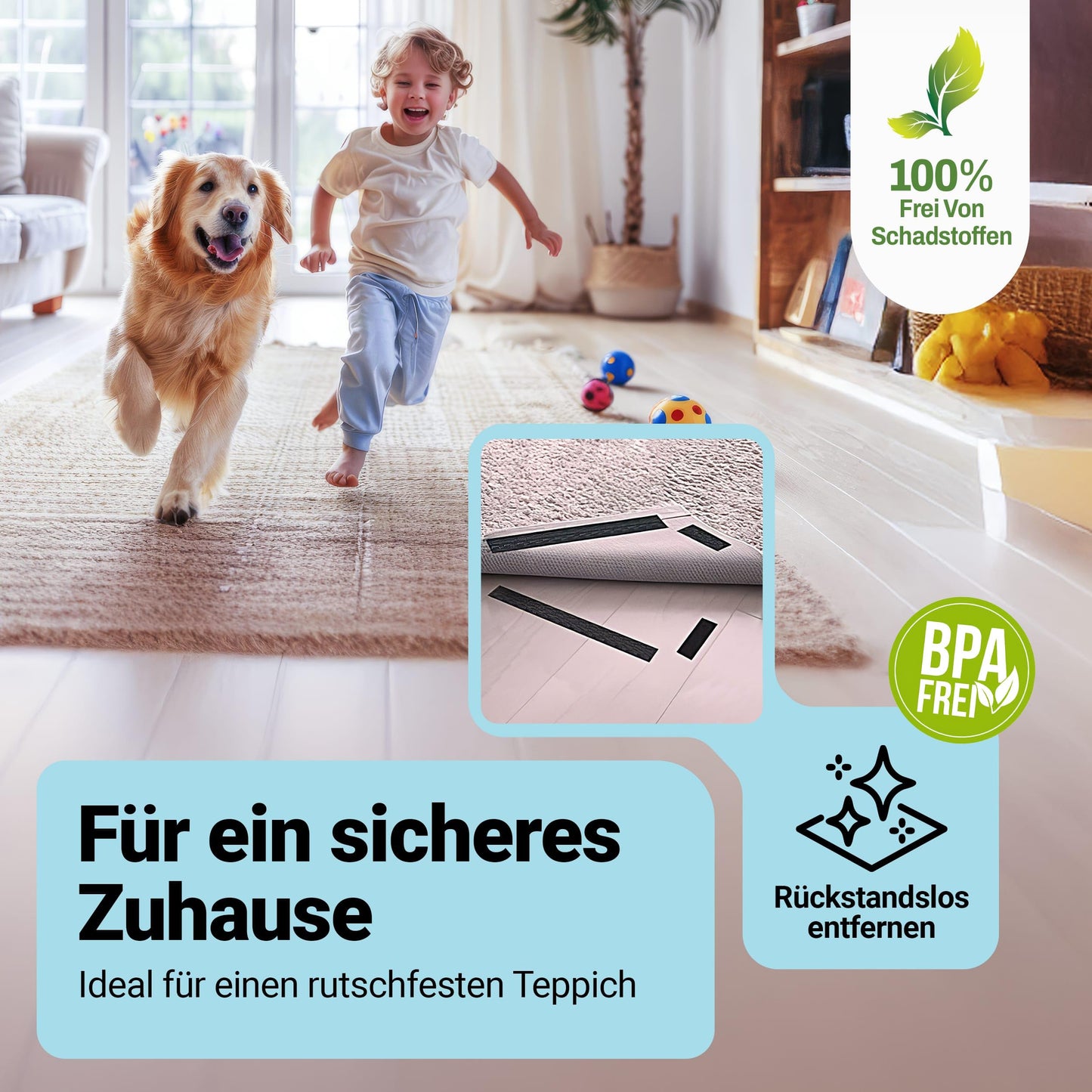 STARKL® Klettband Selbstklebend - BPA Frei - 5m x 50mm - Klettverschluss Selbstklebend Schwarz - Extra Stark u. Extra Breit -Doppelseitiges Klettband für Innen und Außen