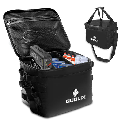 QUOLIX Lipo Safe Bag Feuerfeste, Generator Tasche für Generator Kompatibel mit Jackery Explorer 500, Portable Power Station Reisetasche, Taschen für Ladekabel und Zubehör