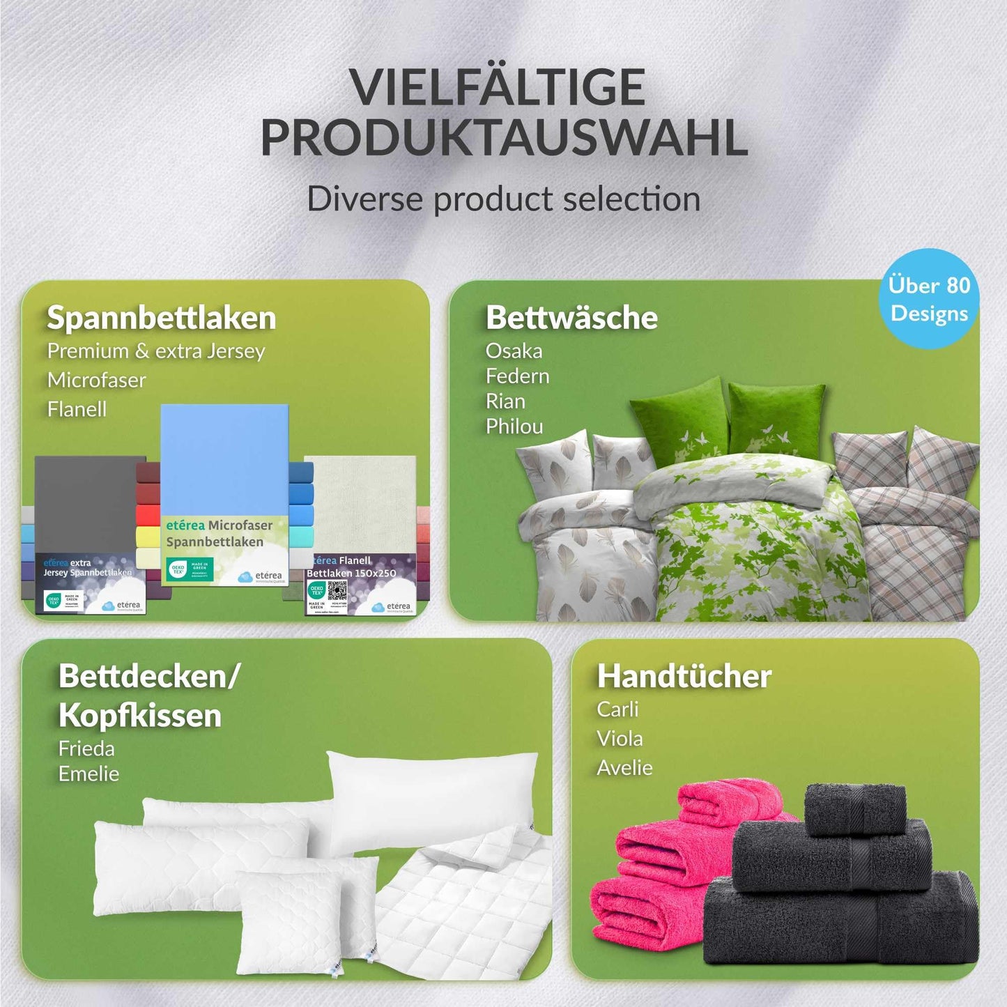 etérea Jersey Spannbettlaken 180x200cm - 200x200cm Weiss bis 25 cm Höhe - 100% Baumwolle Comfort Spannbetttuch, Oekotex Matratzen Bett Bezug - Bettlaken 180x200 cm - 200x200 cm - Weiss