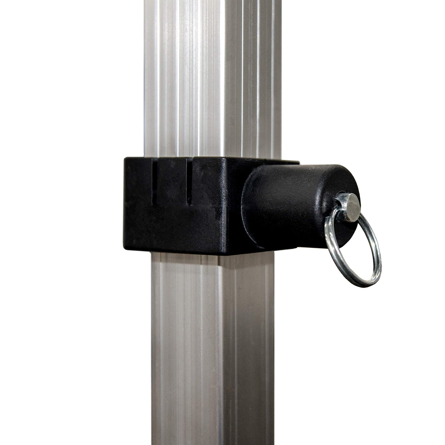 TOOLPORT Faltpavillon Faltzelt Pavillon 3x3m - 2 Seitenteile Aluminium 32mm Partyzelt 700N rot