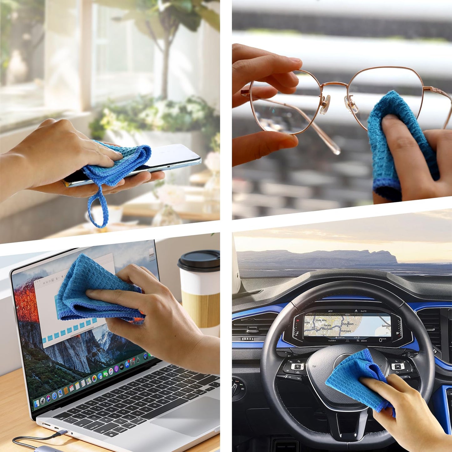 JiaTeums 200ml Bildschirmreiniger mit Mikrofasertuch,TV Reiniger,Screen Cleaner,Streifenfreie Reinigung für Laptop