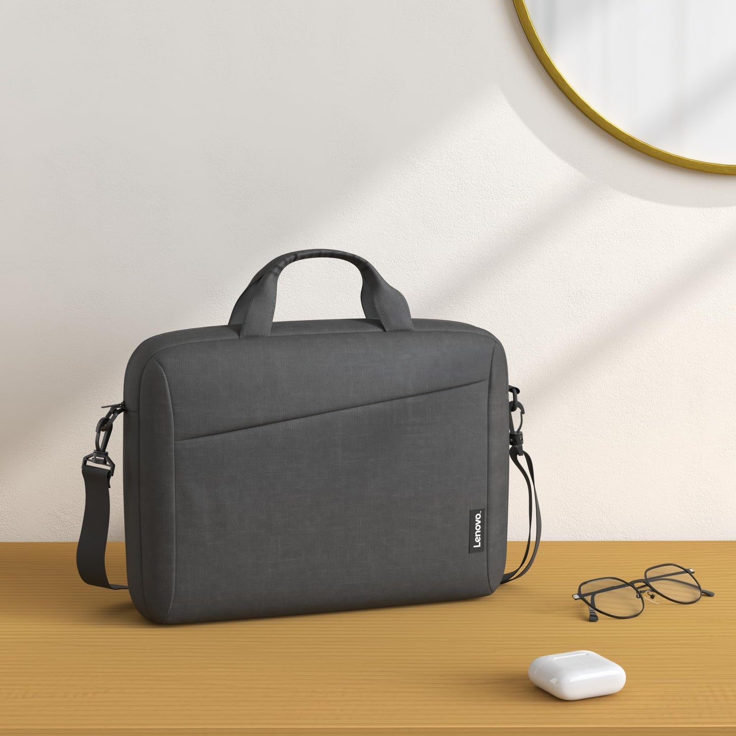 Lenovo [Tasche] 15,6 Zoll Casual Topload Laptop Tasche T210 (wasserabweisend), works with Chromebook (WWCB), schwarz, 435 g (0.90 lbs)