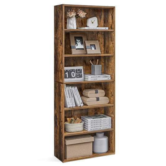 Vintagebraunes Bücherregal