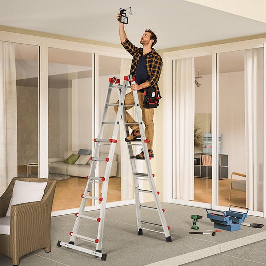 4 Stück 50 x 22 mm Leiter Füße, Gummi Leiterfüße, Schutzkappen für Leitern, rutschfeste Leiterfußabdeckung Für Leiterfüße Universal Leiter Fußa Bdeckungen Für Heimarbeiter Klappleiter