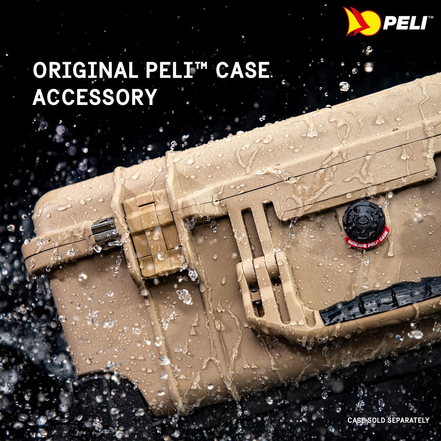 Peli 1519 Deckeleinteilungssystem, Original Peli Protector Case Zubehör, Kompatibel mit: Peli 1510 (separat erhältlich), Farbe: Schwarz