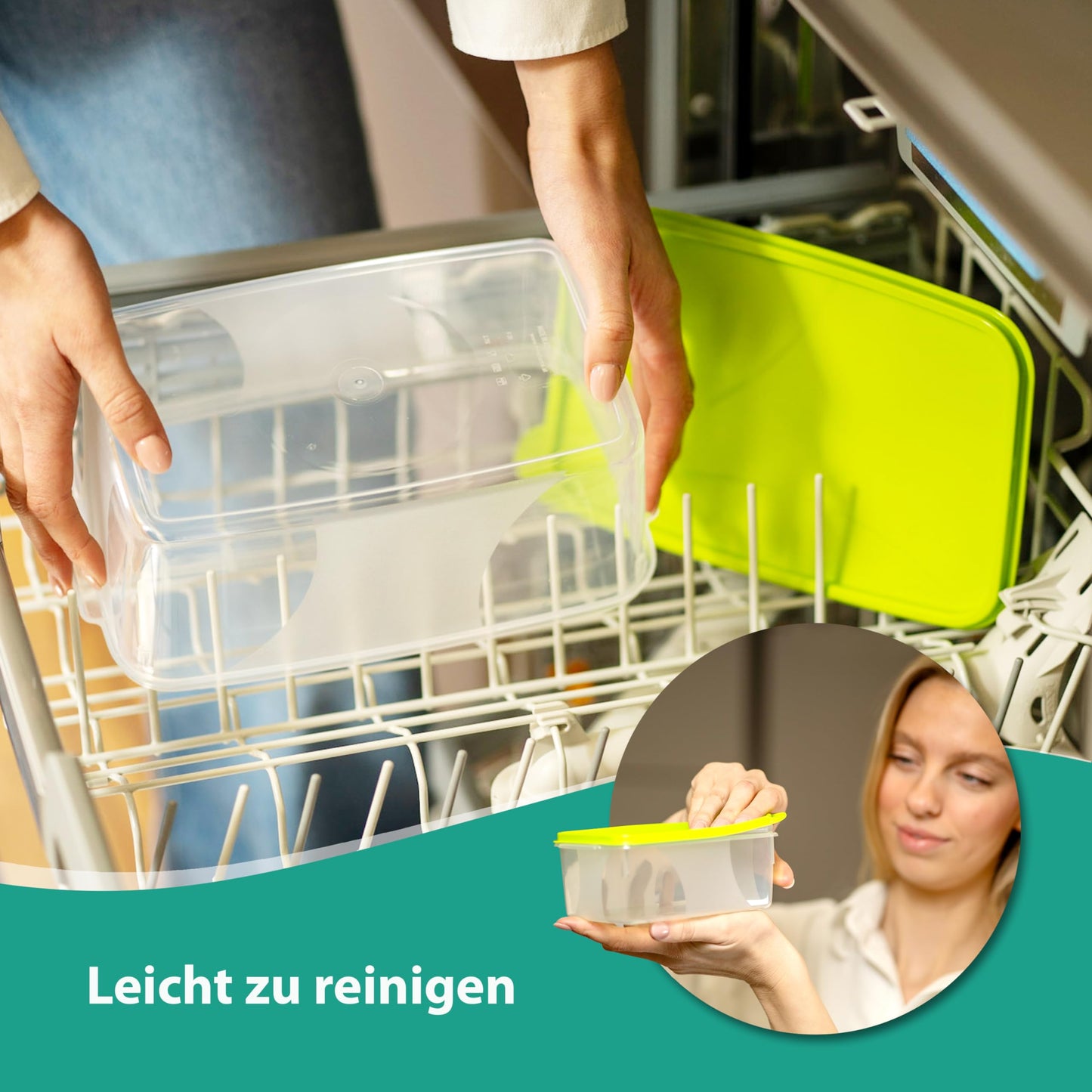 MiraHome Gefrierdosen 12x0,3L rechteckig blau – Vorratsdosen mit Deckel luftdicht – Transparente Frischhaltedosen mit Deckel – Aufbewahrungsbox Küche für Mealprep & Organisation – Austrian Quality