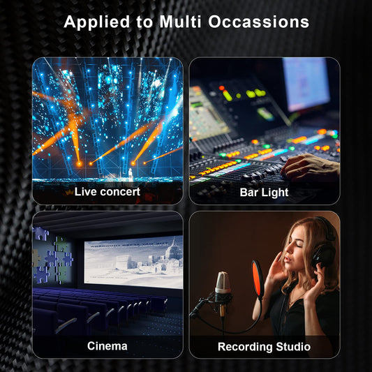 FIBBR XLR Kabel 2M, Mikrofonkabel Nylongeflecht XLR Stecker auf Buchse strapazierfähiges symmetrisches Mikrofonkabel kompatibel mit Vorverstärkern/Lautsprechersystemen und mehr