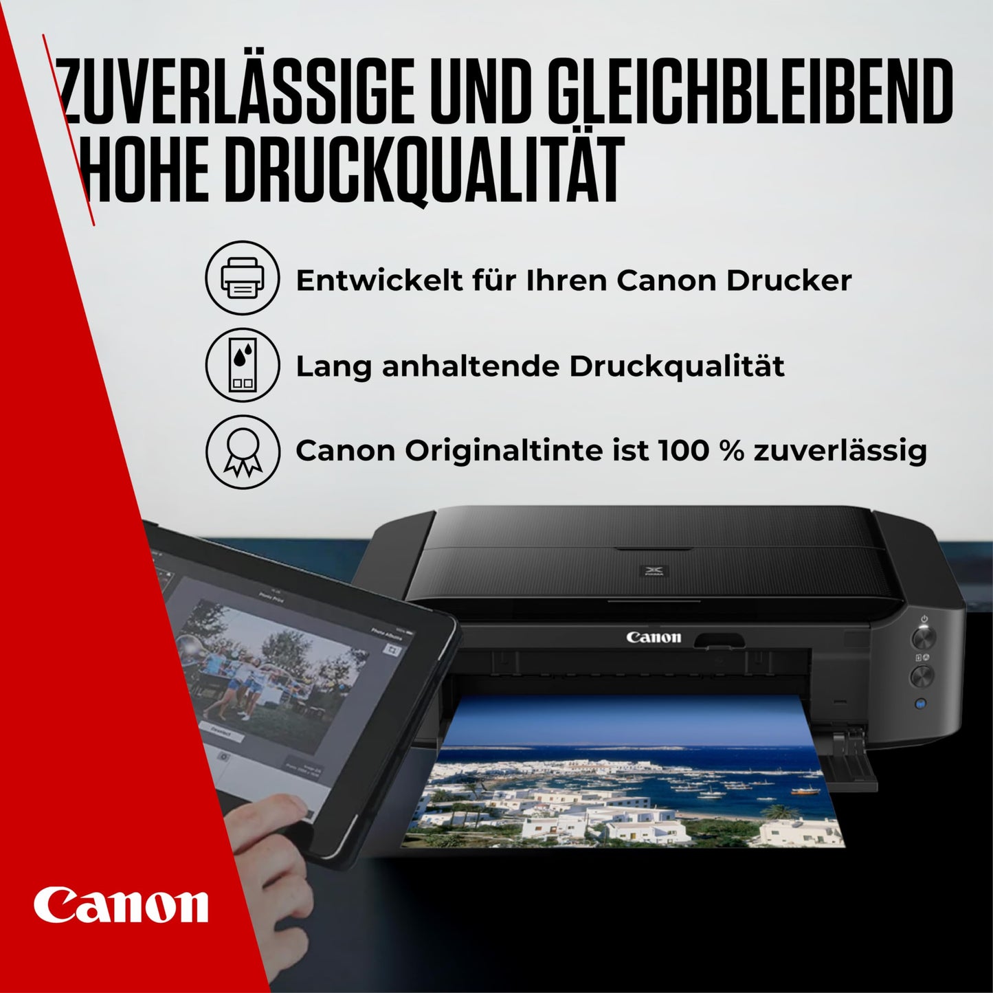 Canon Tinte - PG-545XL Original Drucker Tintenpatrone Schwarz mit hoher Reichweite - Druckt bis zu 400 A4-Seiten (1 x druckerpatrone)