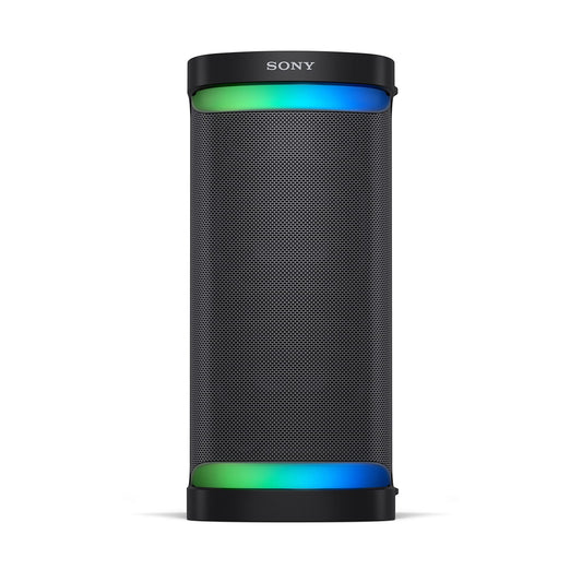 Sony SRS-XP700 kraftvoller Bluetooth Party Lautsprecher mit omnidirektionalem Partysound, Beleuchtung und 25h Akku (IPX4, MEGA BASS, Schnellladefunktion, Party Connect) schwarz, SRSXP700B.CEL