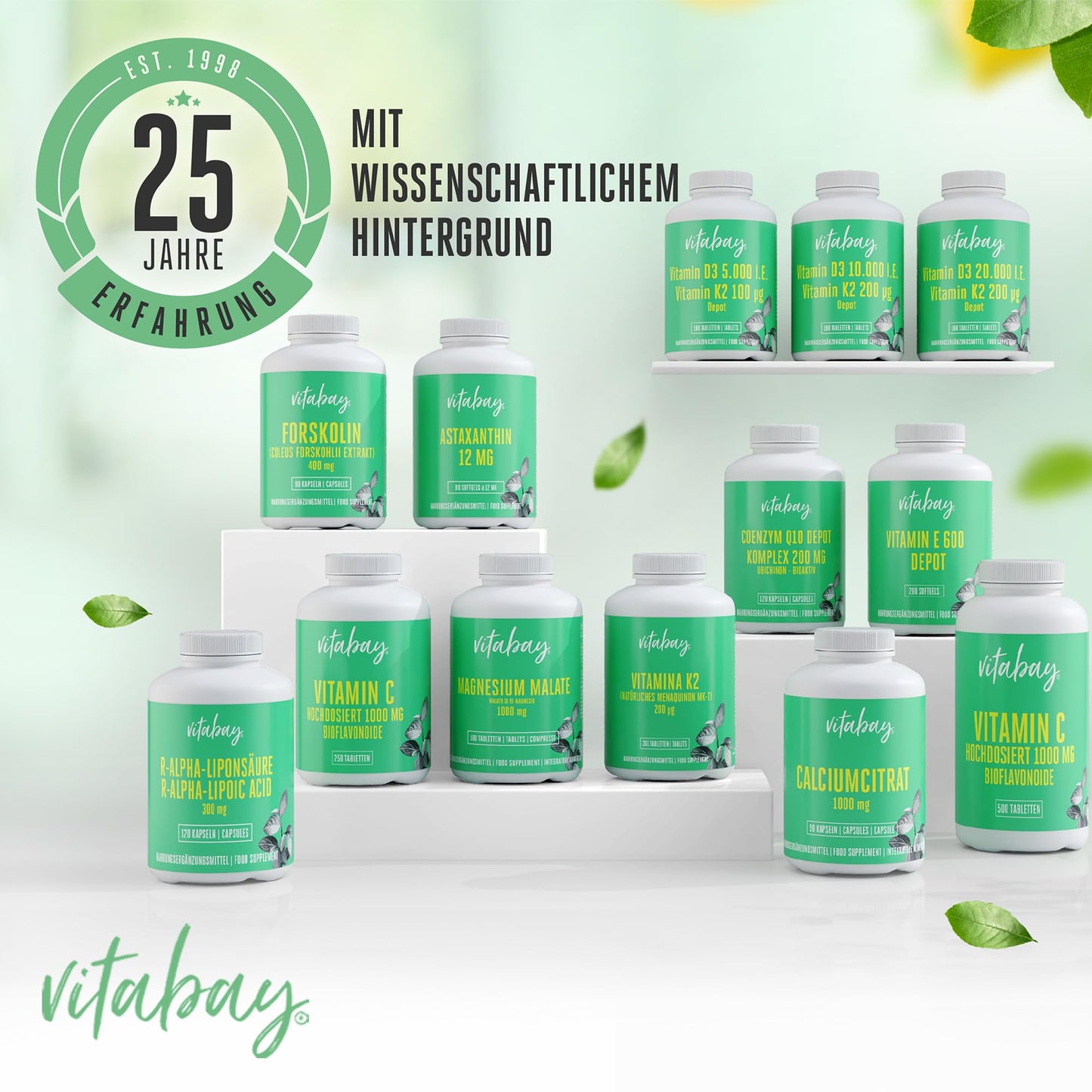 Vitabay D-Mannose Pulver aus Birke 200g - D Mannose Pulver Birke - Vegan, Naturbelassen & Laborgeprüft - 2g D Manose pro Tagesdosis - D Mannose Pulver aus Birke D- Mannose Dmannosse Pulver Mannose D