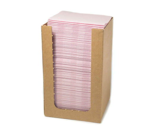 Alvotex CHIC Airlaid 100 Coctailservietten, 1/4 Falten Stoffähnlich, Hochwertige Einwegserviette, Rosa, 20x20 cm