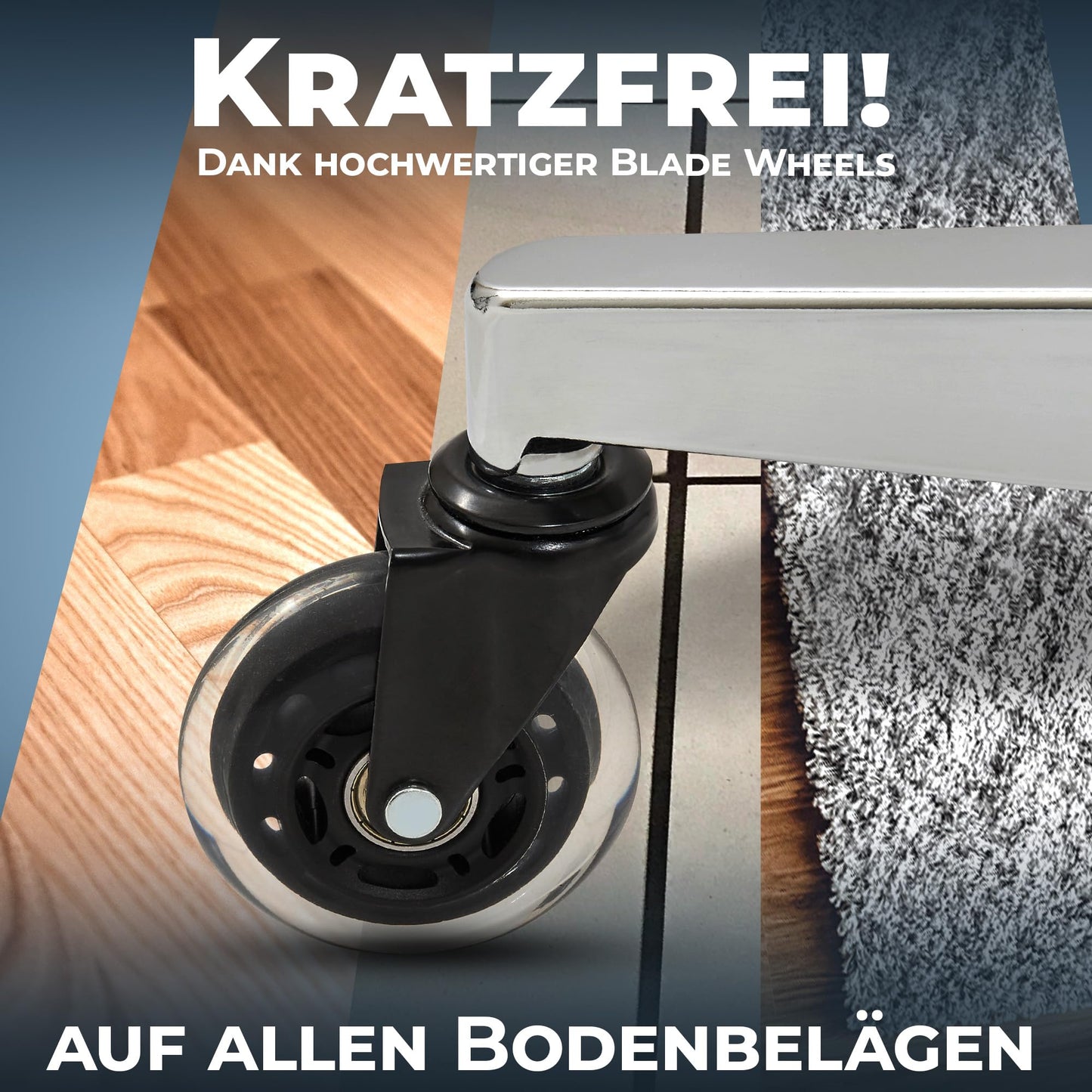 CLOUVOU CleverSeat Bürostuhl Ergonomisch [TESTSIEGER] Schreibtischstuhl 100% individuell einstellbar | Büro Stuhl & Gaming Stuhl | Computerstuhl Home Office Chair Ergonomic | Drehstuhl 150 kg