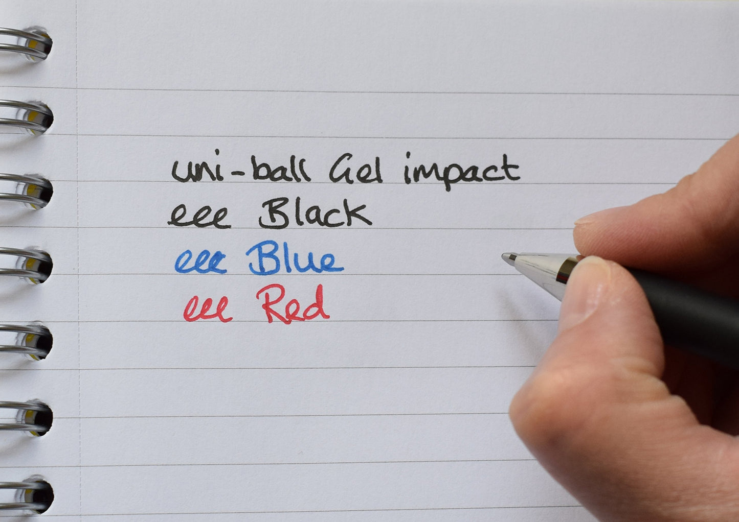 Uni-Ball UM153S Impact Gel-Tintenroller 1,0 mm Spitze 0,6 mm Strichbreite 12 Stück blau