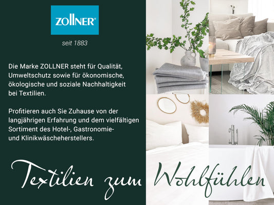 ZOLLNER Kuscheldecke in 130x170 cm - kuschelige und langlebige Fleecedecke - waschbar bis 95°C - hochwertiges Einfassband - antistatisch - Polyester - in rot - Oeko Tex® Zertifiziert