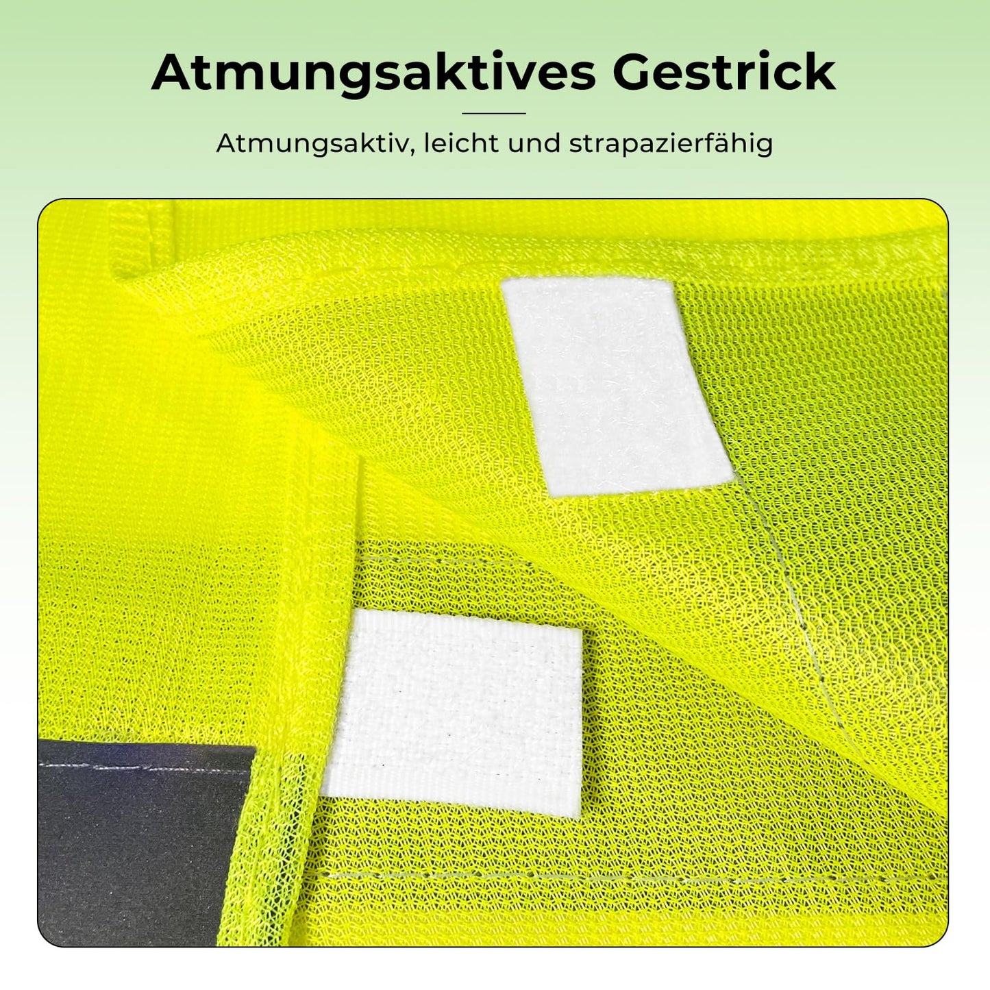 Brovamo Warnwesten Auto-Warnwesten Auto 5er-Warnweste Auto-Warnweste alle Größen-Warnweste Kinder-Warnweste Auto-Sicherheitswesten