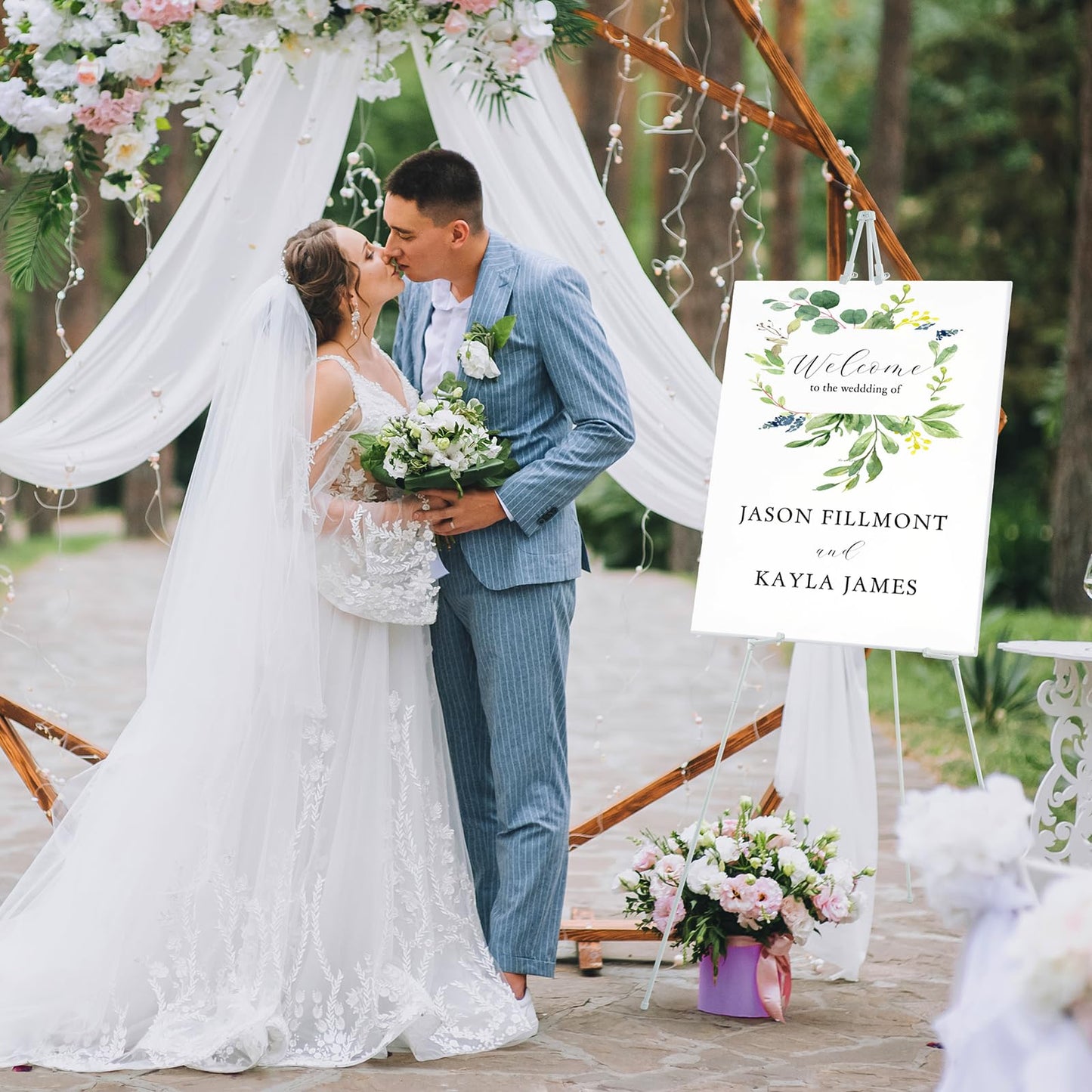 Portable Künstler Staffelei Stand: Ohuhu 160cm Weiß Verstellbares Stativ Tisch Kunst Leinwand Malerei Display - Leicht klappbare Studio Teleskop Boden Staffeleien für Hochzeit Poster Innen Außen
